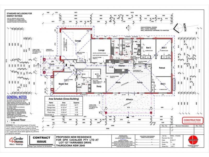 2 Yarrabee Drive, Thurgoona NSW 2640 Floorplan