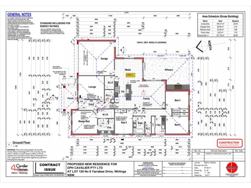 8 Yarrabee Drive, Thurgoona NSW 2640 Floorplan