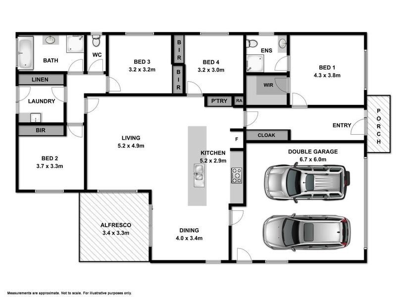 21 O’Meara Street, Wodonga VIC 3690 Floorplan