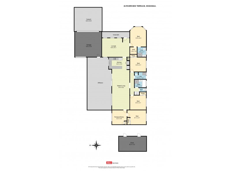 26 Riverview Terrace, Wodonga VIC 3690 Floorplan