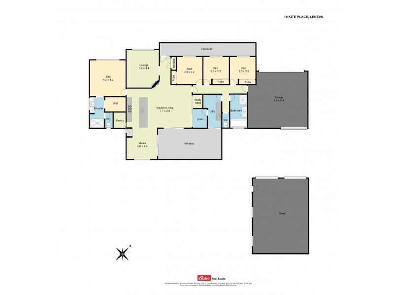 19 Kite Place, Leneva VIC 3691 Floorplan