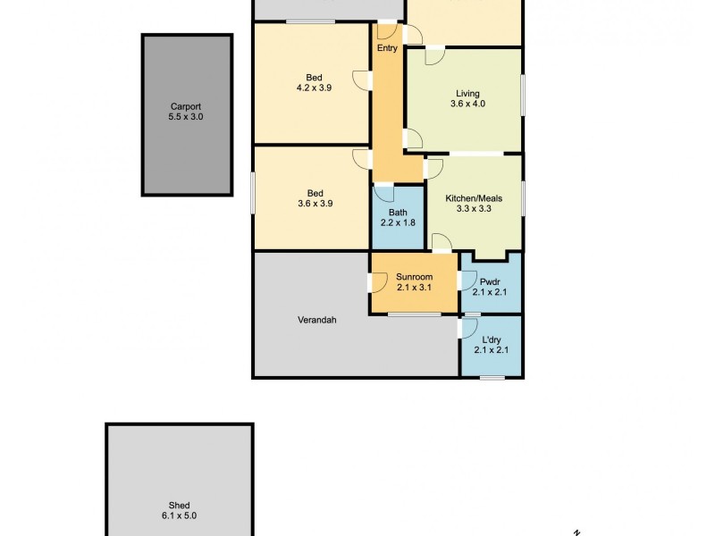 51 Mullins Road, Killara VIC 3691 Floorplan
