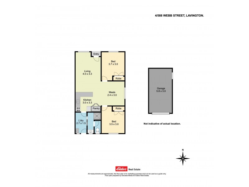 4/588 Webb Street, Lavington NSW 2641 Floorplan
