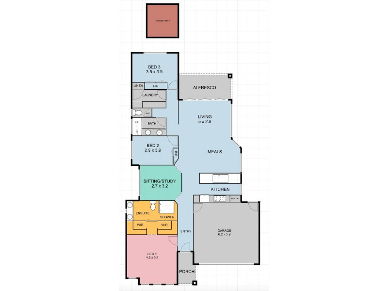 22 Castleton Street, Wodonga VIC 3690 Floorplan