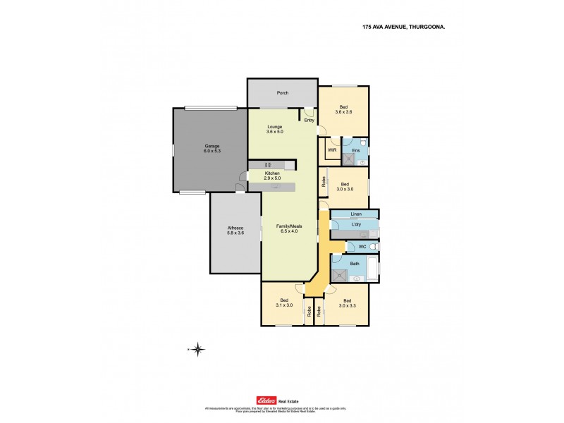 175 Ava Avenue, Thurgoona NSW 2640 Floorplan