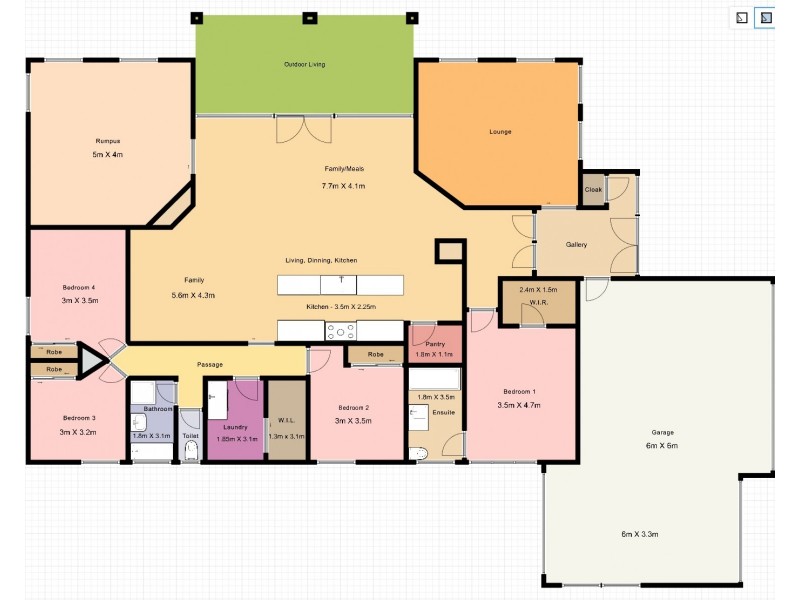 41 Clarendon Avenue, Wodonga VIC 3690 Floorplan