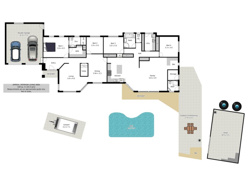 33 Condon Place, Lavington NSW 2641 Floorplan