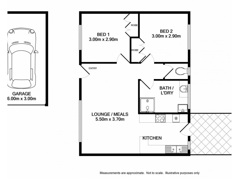 3/11 Glenairne Street, Wodonga VIC 3690 Floorplan
