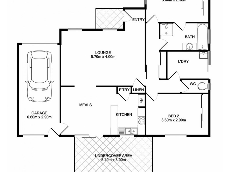 3/9 Ethel Street, Wodonga VIC 3690 Floorplan