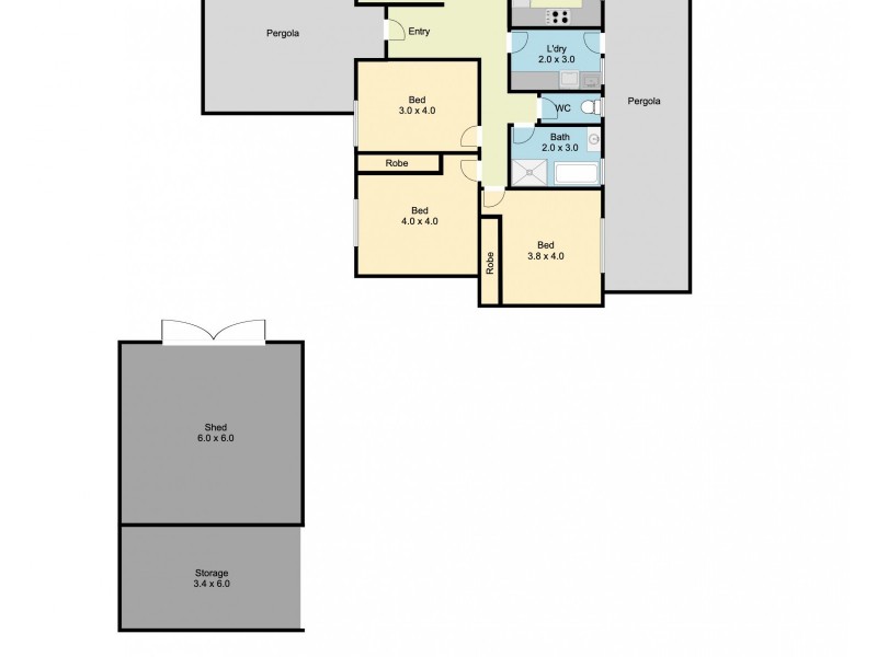7 Palmerston Street, Barnawartha VIC 3688 Floorplan