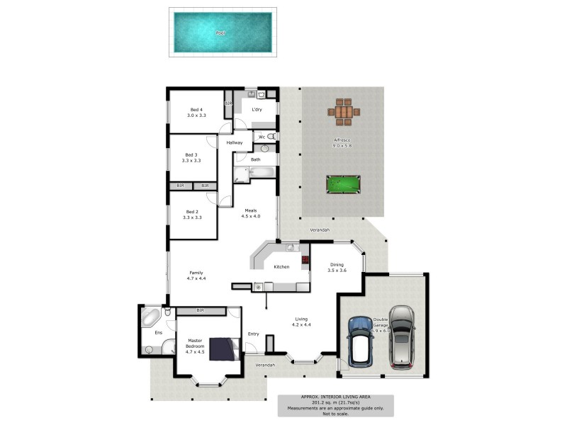 1 Dominic Drive, Wodonga VIC 3690 Floorplan