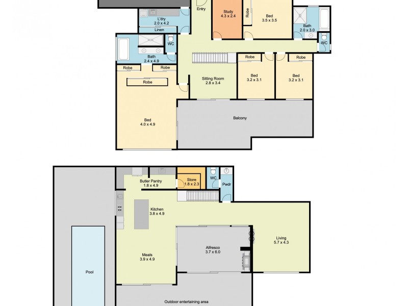 52 Clarendon Avenue, Wodonga VIC 3690 Floorplan