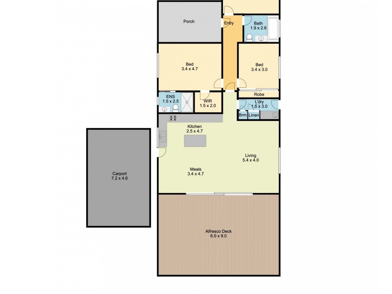 61 Ready Street, Rutherglen VIC 3685 Floorplan