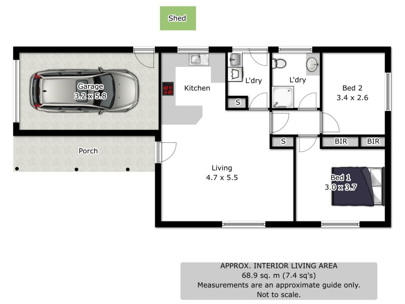 3/11 Emery Court, Wodonga VIC 3690 Floorplan