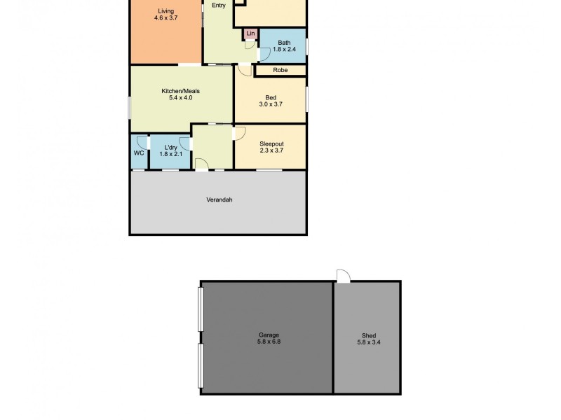 265 Beechworth Road, Wodonga VIC 3690 Floorplan