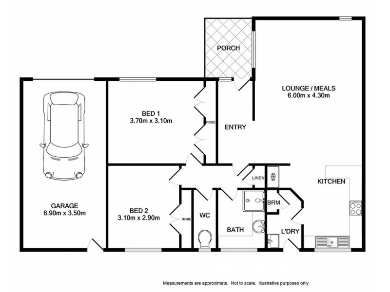3/254 Beechworth Road, Wodonga VIC 3690 Floorplan
