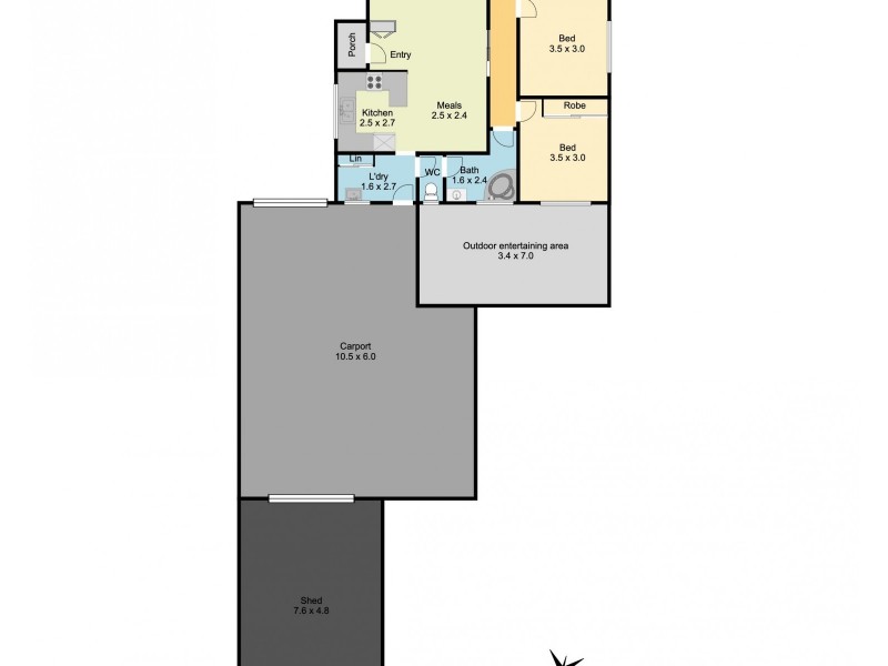 3 Ballard Street, Wodonga VIC 3690 Floorplan
