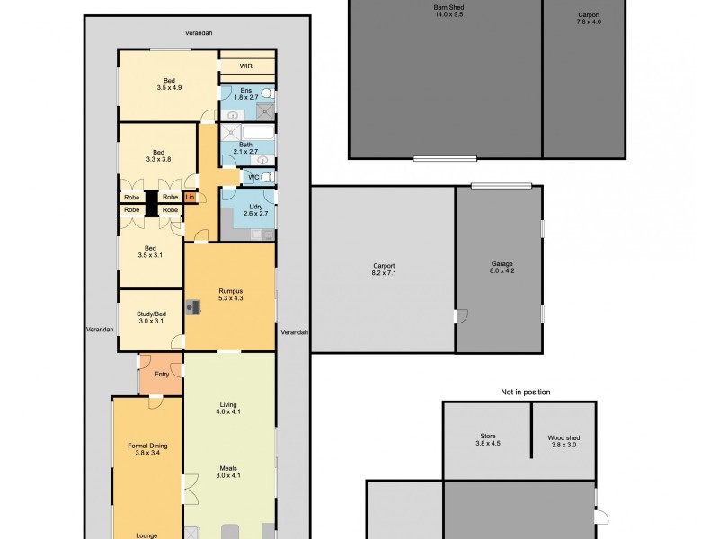 581 Castle Creek Road, Castle Creek VIC 3691 Floorplan