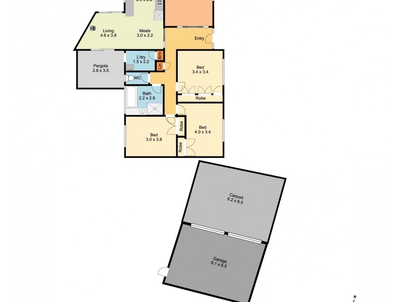 97 Brockley Street, Wodonga VIC 3690 Floorplan