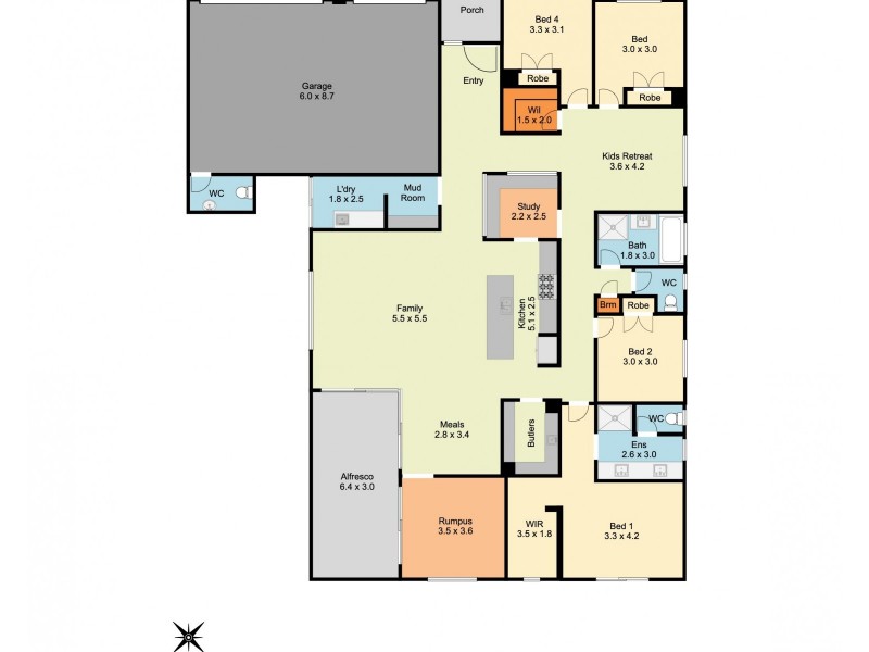 18 Woodbridge Street, Killara VIC 3691 Floorplan