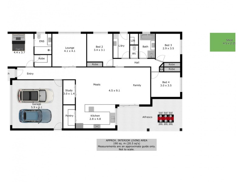 8 Willett Drive, Wodonga VIC 3690 Floorplan