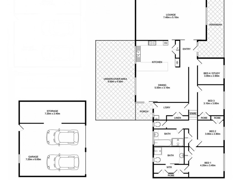 7 Gayview Drive, Wodonga VIC 3690 Floorplan