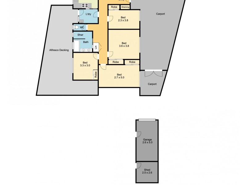 32 Wornes Drive, Wodonga VIC 3690 Floorplan