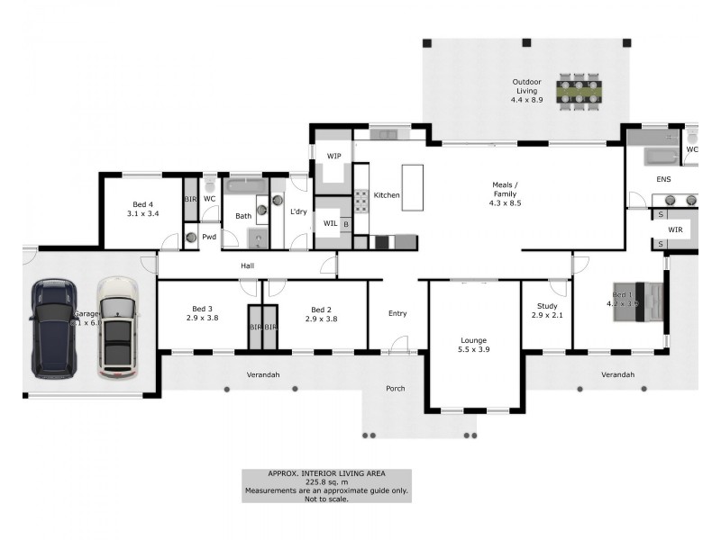 29 Freeman Crescent, Baranduda VIC 3691 Floorplan