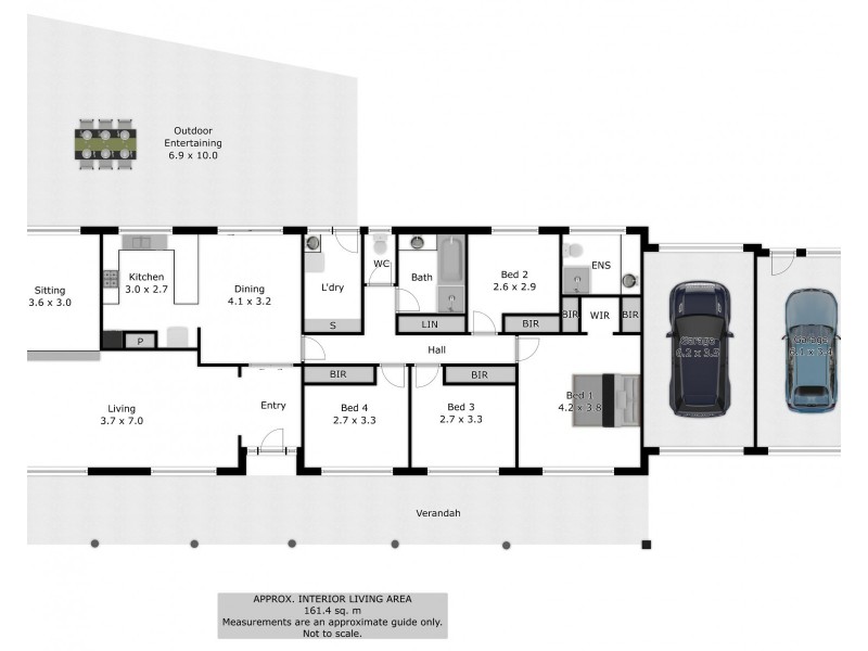 9 Sans Souci Drive, Wodonga VIC 3690 Floorplan