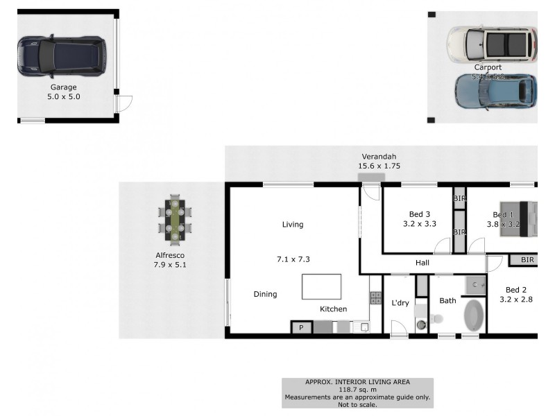 12 Mountain View Drive, Lavington NSW 2641 Floorplan