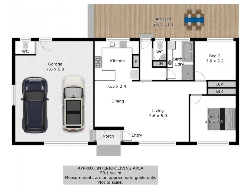 4/41 Brockley Street, Wodonga VIC 3690 Floorplan