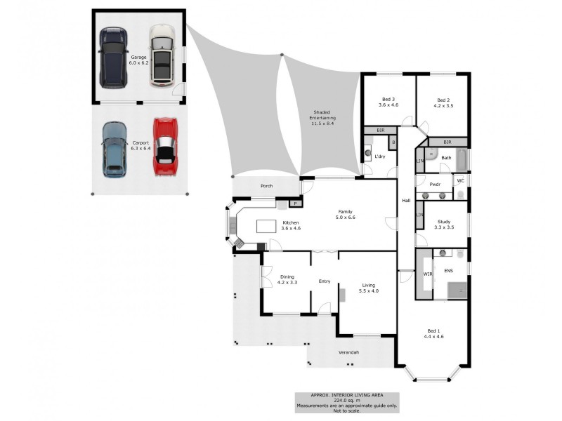 2 Francis Court, Wodonga VIC 3690 Floorplan