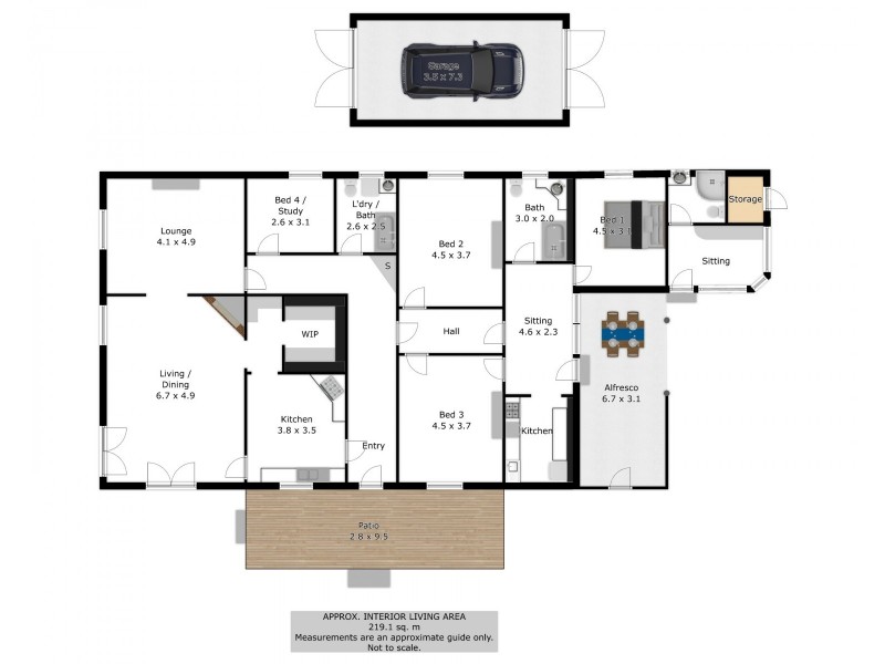 28-30 Conness Street, Chiltern VIC 3683 Floorplan