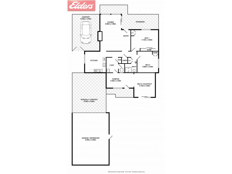13 Dick Street, Wodonga VIC 3690 Floorplan