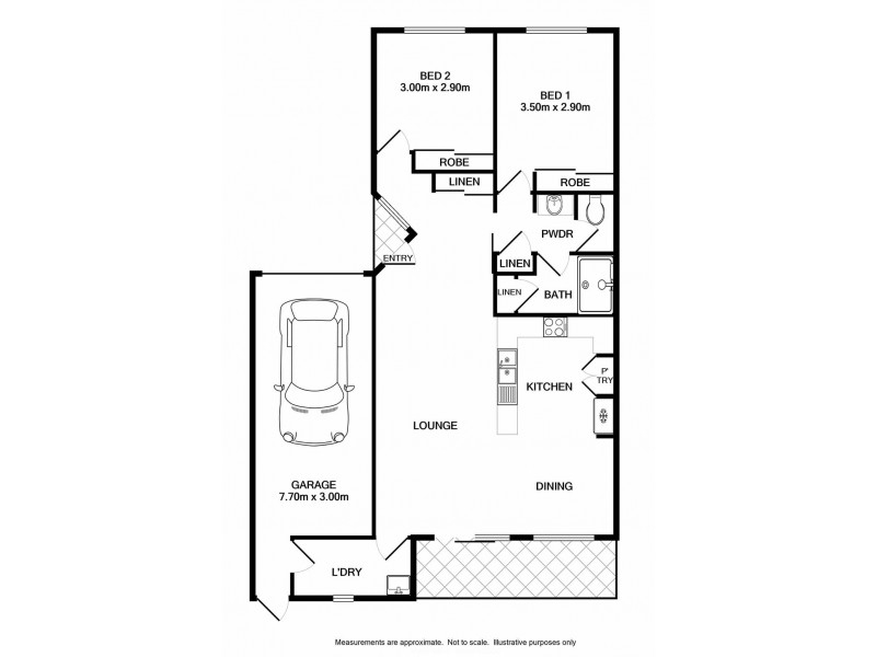 2/30 Wilson Street, Wodonga VIC 3690 Floorplan