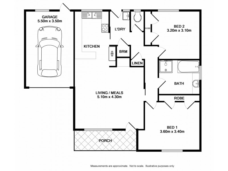 1/101 Huons Hill Road, Wodonga VIC 3690 Floorplan