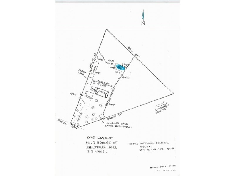 1 Bridge Street, Chiltern VIC 3683 Floorplan