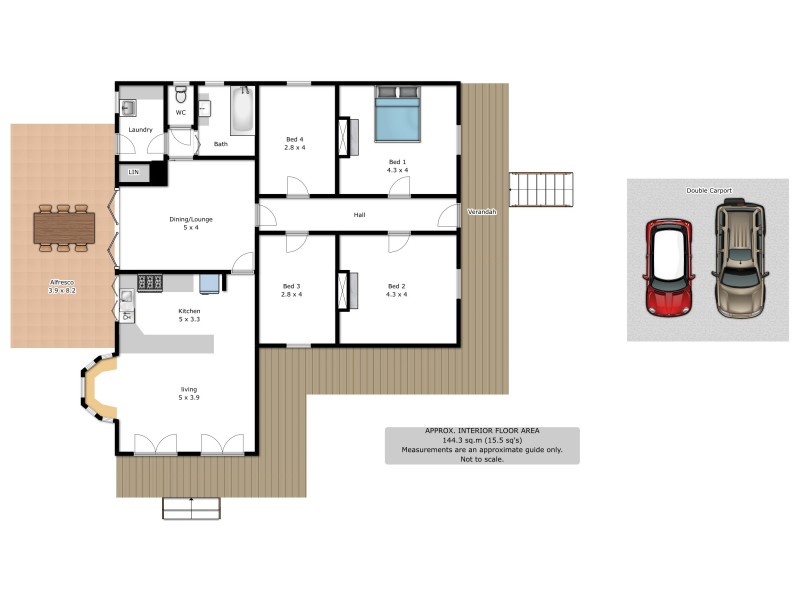 1-3 Harkins Street, Chiltern VIC 3683 Floorplan