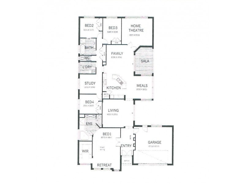 13 Ballara Drive, Wodonga VIC 3690 Floorplan