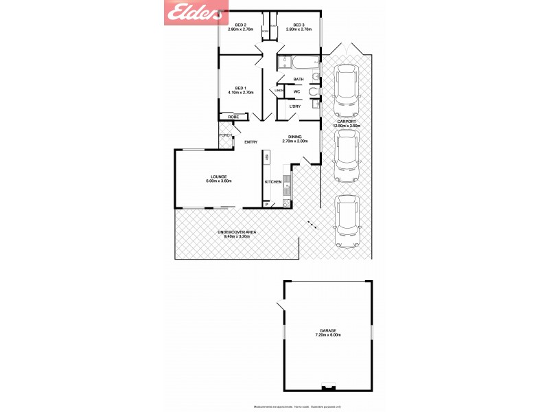 134 Melrose Drive, Wodonga VIC 3690 Floorplan