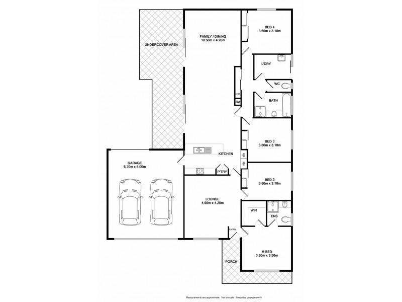 16 Bugden Street, Wodonga VIC 3690 Floorplan