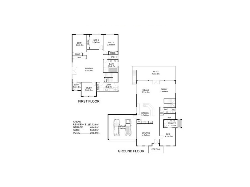 41B Avondale Drive, Wodonga VIC 3690 Floorplan
