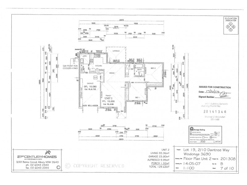 2/10 Daintree Way, Wodonga VIC 3690 Floorplan