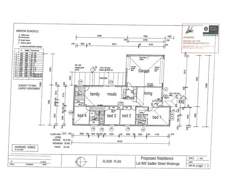 40 Sadlier Street, Wodonga VIC 3690 Floorplan