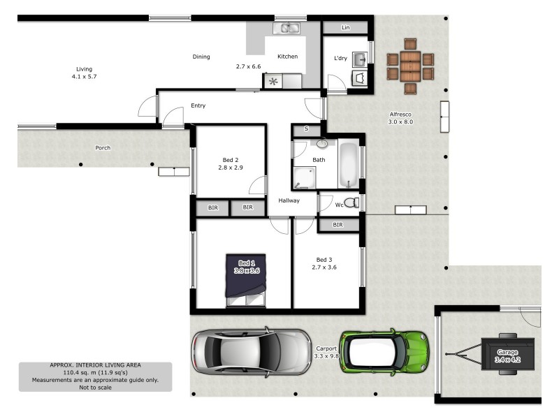 25 Pearce Street, Wodonga VIC 3690 Floorplan