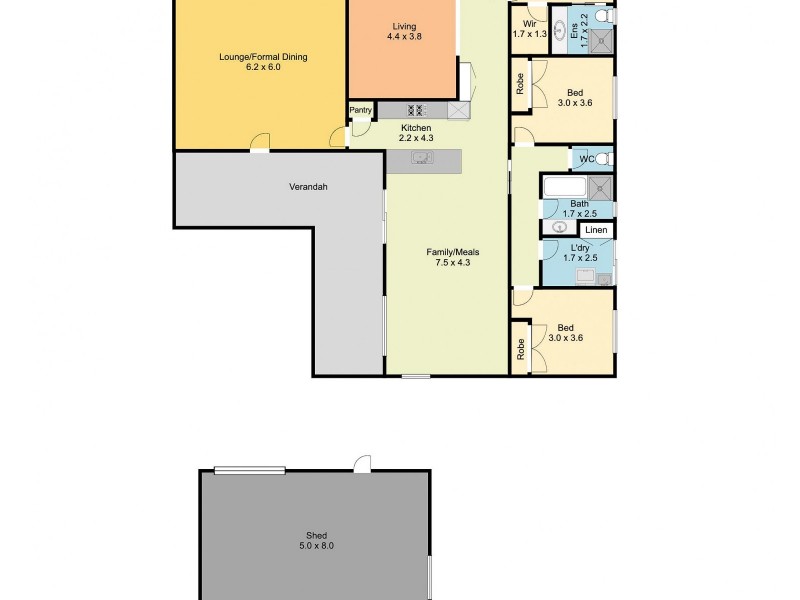 4 Whistler Concourse, Wodonga VIC 3690 Floorplan