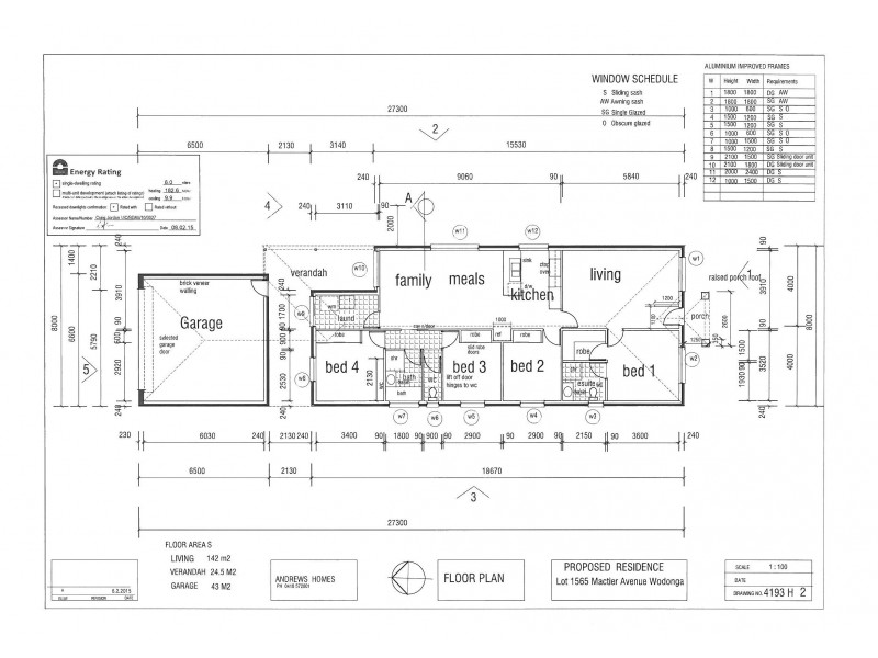 47 (Lot 1565) Mactier Street, Wodonga VIC 3690 Floorplan