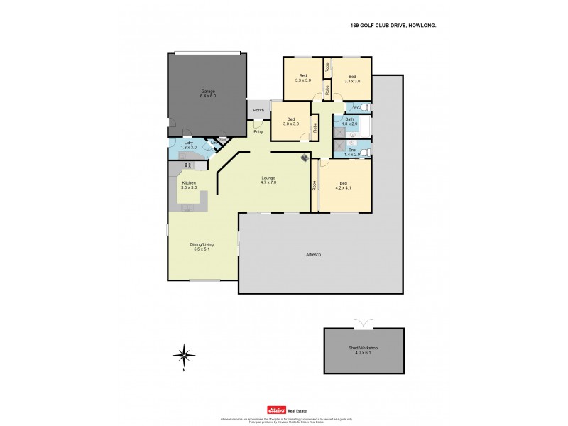 169 Golf Club Drive, Howlong NSW 2643 Floorplan