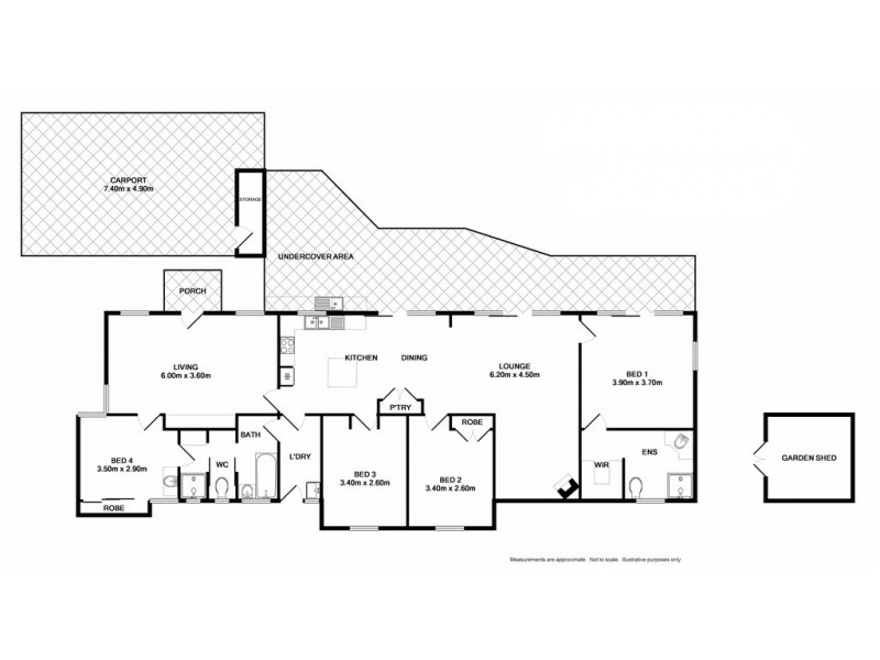 7 Gardner Street, Wodonga VIC 3690 Floorplan