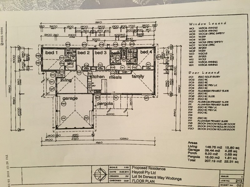 7 Derwent Way, Wodonga VIC 3690 Floorplan
